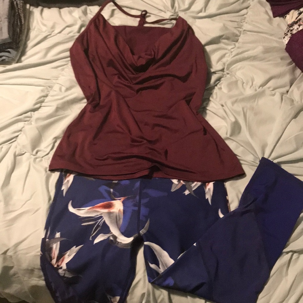 Fabletics workout outfit
